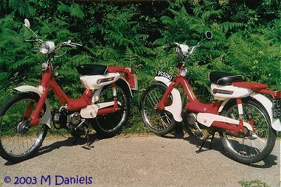 Honda PC50 mopeds