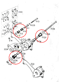Cyclemaster parts illustration