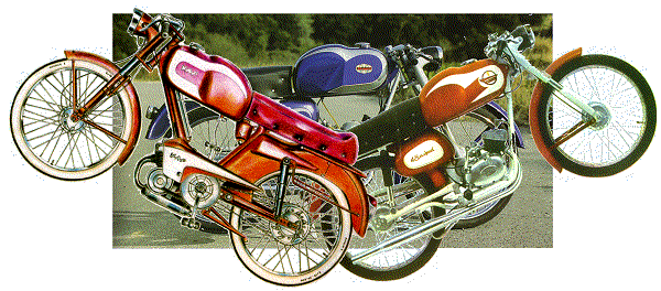 Malaguti, Mi-Val and VAP sports mopeds
