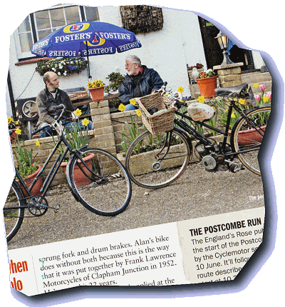 Hugo Wilson & Alan Hummerstone in Classic Bike
