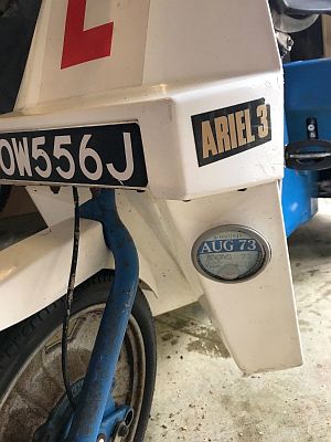 Ariel Three VOW 556J